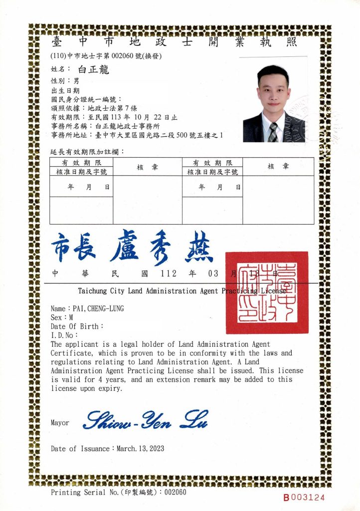 開業執照